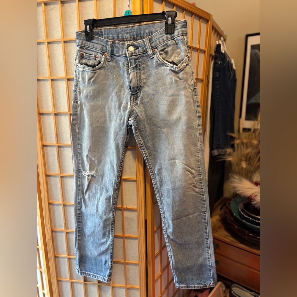 Vintage Levi men’s 511 Light Blue Jeans